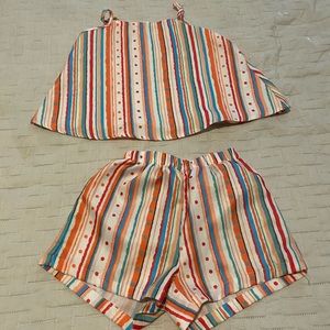 Fun 2 piece short set